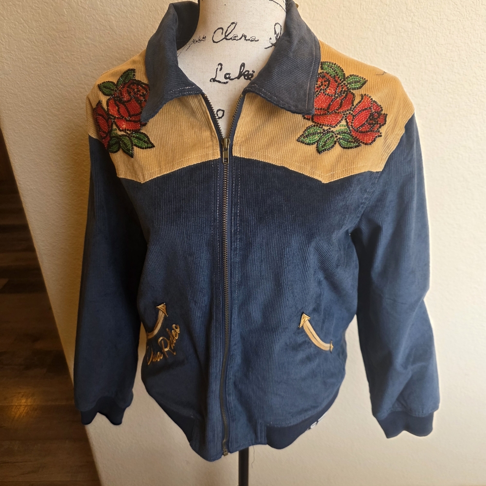 Rodeo Quimcy Viva Rodeo Corduroy Bomber Jacket - Picture 4 of 8